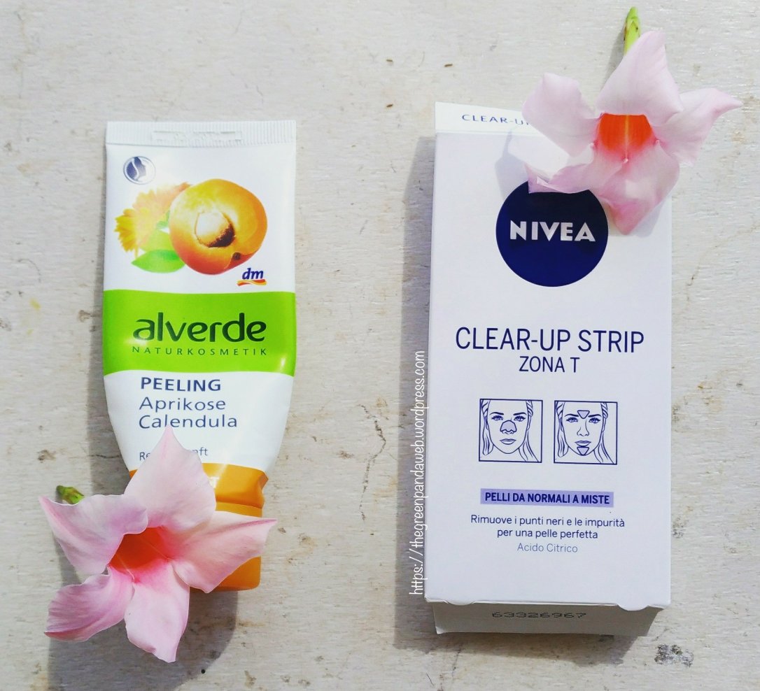 Scrub, Viso, Alverde, Peeling, Cerotti, Punti neri, Nivea