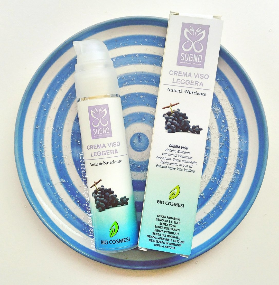 Review, recensione, Sogno Cosmetici, Crema Viso Leggera, Crema Viso, Skincare, Crema